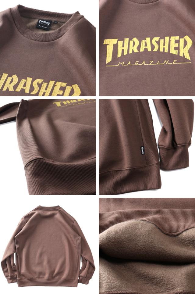 大きいサイズ メンズ THRASHER スラッシャー プリント トレーナー th26aw04k_2