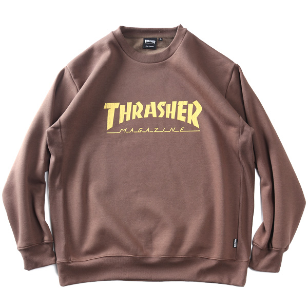 大きいサイズ メンズ THRASHER スラッシャー プリント トレーナー th26aw04k_3