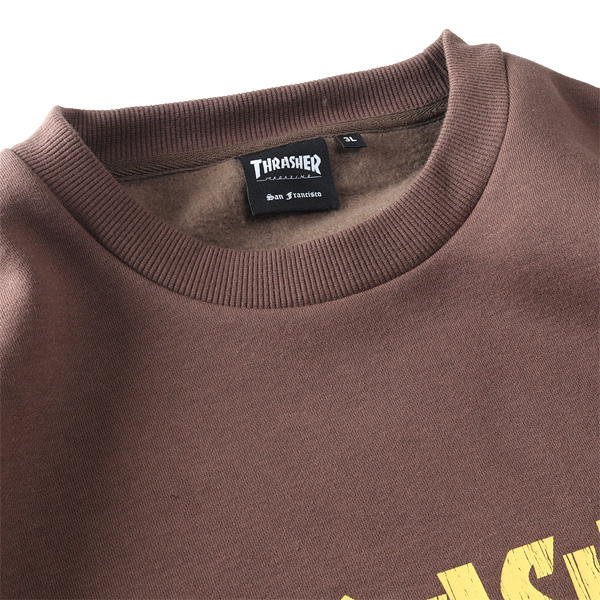 大きいサイズ メンズ THRASHER スラッシャー プリント トレーナー th26aw04k_7