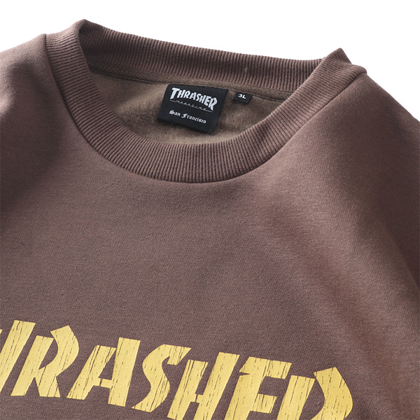 大きいサイズ メンズ THRASHER スラッシャー プリント トレーナー th26aw04k_8