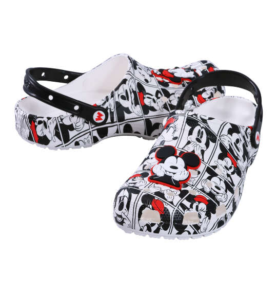 大きいサイズ メンズ crocs サンダル MICKEY AND MINNIE CLASSIC CLOG マルチ 1240-5344-1 M12 M13