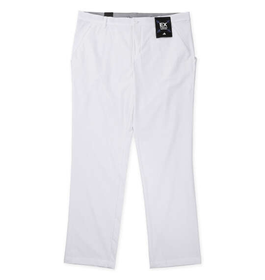 大きいサイズ メンズ adidas golf アディゼロEX STRETCH ACTIVE 撥水 パンツ ホワイト 1274-5301-1 104 108