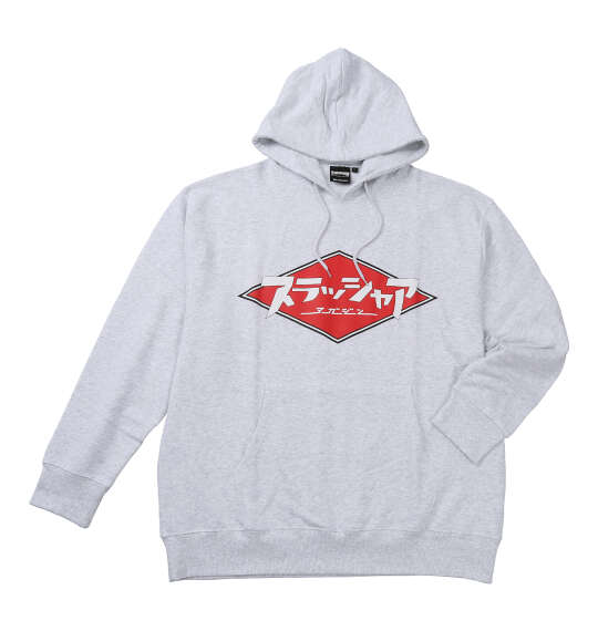 大きいサイズ メンズ THRASHER プル パーカー アッシュ 1278-5656-1 3L 4L 5L 6L 8L