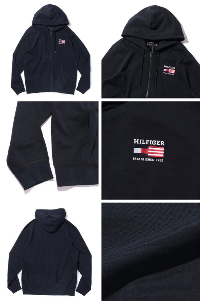 大きいサイズ メンズ TOMMY HILFIGER トミーヒルフィガー フルジップ パーカー USA直輸入 mw0mw39691_2