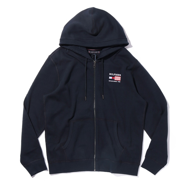 大きいサイズ メンズ TOMMY HILFIGER トミーヒルフィガー フルジップ パーカー USA直輸入 mw0mw39691_3