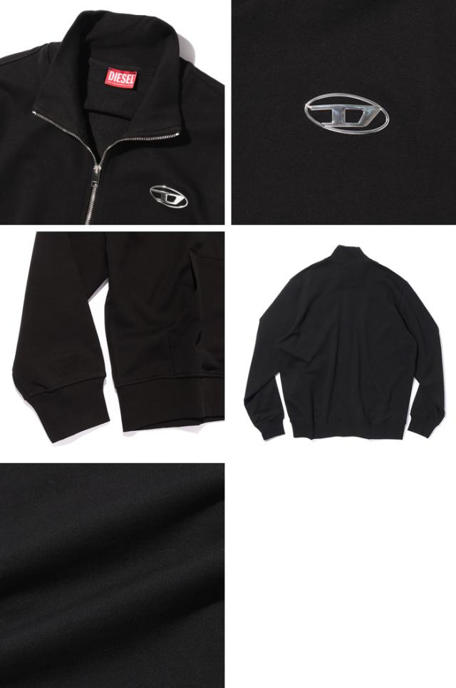 大きいサイズ メンズ DIESEL ディーゼル フルジップ トレーナー 直輸入
