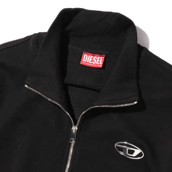 大きいサイズ メンズ DIESEL ディーゼル フルジップ トレーナー 直輸入