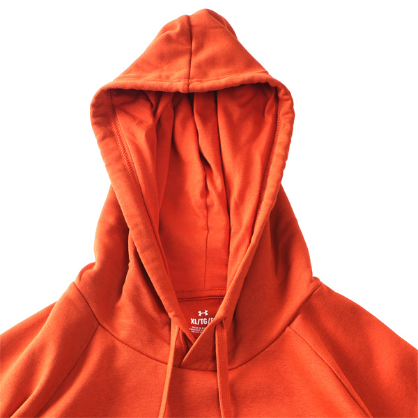 大きいサイズ メンズ UNDER ARMOUR アンダーアーマー フリース プルオーバー パーカー RIVAL FLEECE LOGO USA直輸入 1379758-842_4