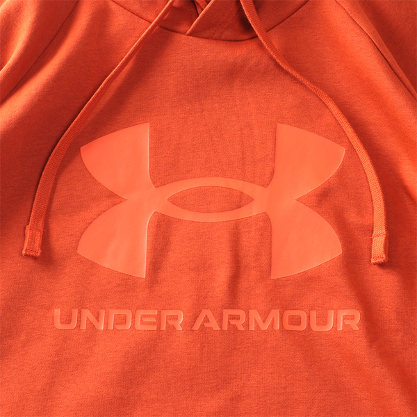 大きいサイズ メンズ UNDER ARMOUR アンダーアーマー フリース プルオーバー パーカー RIVAL FLEECE LOGO USA直輸入 1379758-842_6