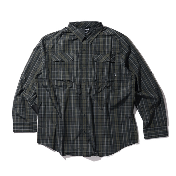 大きいサイズ メンズ THE NORTH FACE ノースフェイス チェック柄 長袖 シャツ USA直輸入 nf0a8bgk-97j_3