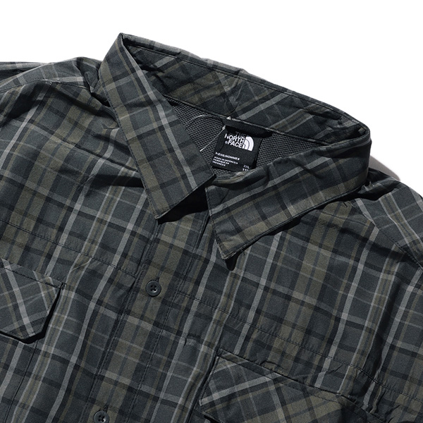 大きいサイズ メンズ THE NORTH FACE ノースフェイス チェック柄 長袖 シャツ USA直輸入 nf0a8bgk-97j_4