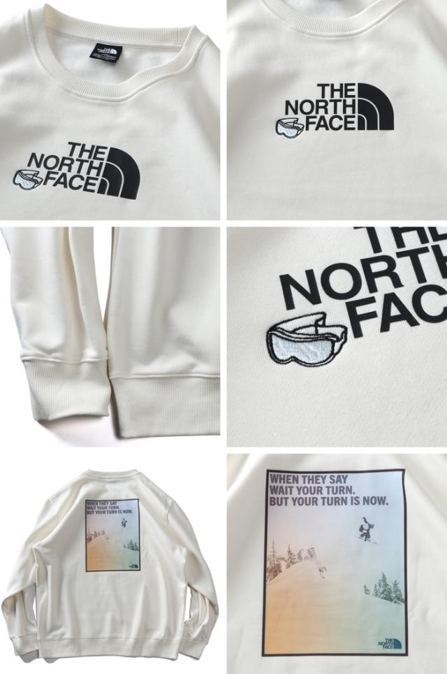 大きいサイズ メンズ THE NORTH FACE ノースフェイス プリント トレーナー FREERIDE CREW USA直輸入 nf0a8f0s-qli_2