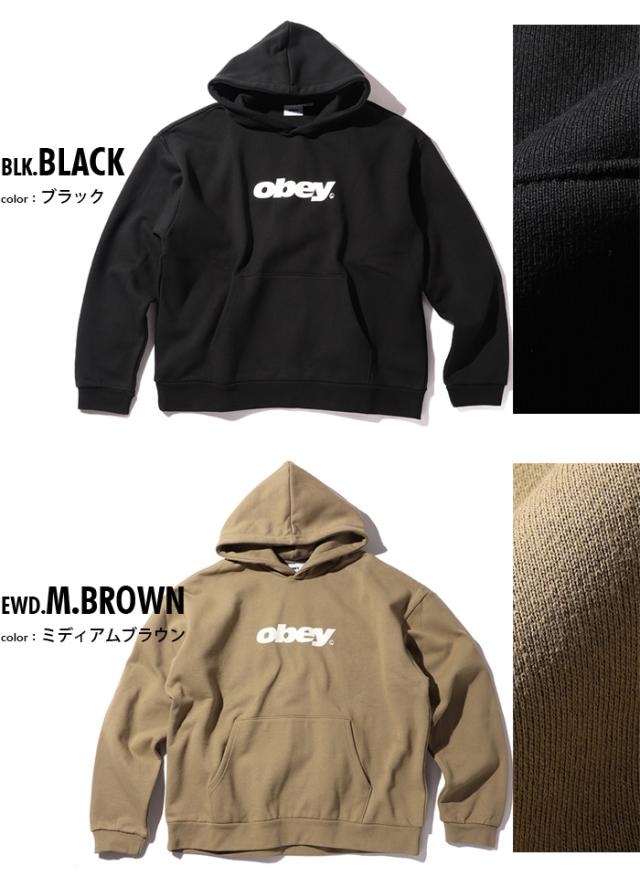 大きいサイズ メンズ OBEY オベイ プリント プルオーバー パーカー USA直輸入 112470258_1