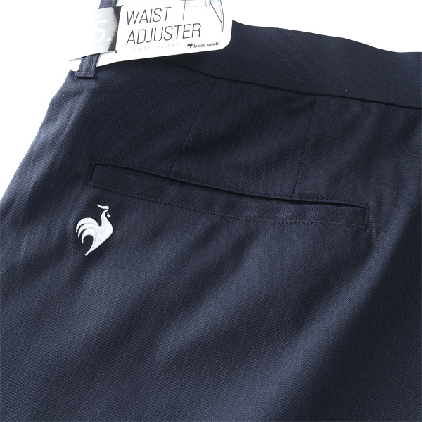 大きいサイズ メンズ LE COQ SPORTIF GOLF ルコックスポルティフ アジャスター付 ワンタック ゴルフ パンツ ストレッチ 吸汗速乾 UVカット 春夏新作 lg6slpb1m_14