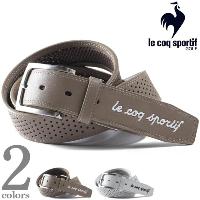 途轍も無い大きさ メンズ LE COQ SPORTIF GOLF ルコックスポルティフ 通気メッシュ 胴締め ゴルフ御召しもの 春夏新作 lg6sblb4m