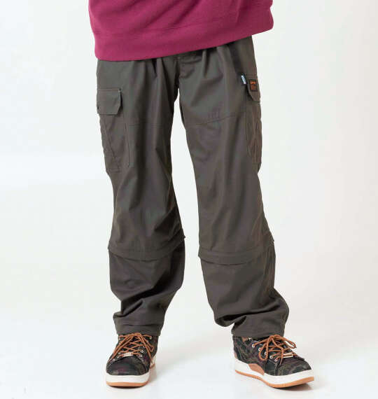 大きいサイズ メンズ OUTDOOR PRODUCTS TCウェザー2WAY イージー カーゴ パンツ カーキ 1254-5370-3 3L 4L 5L 6L 7L 8L