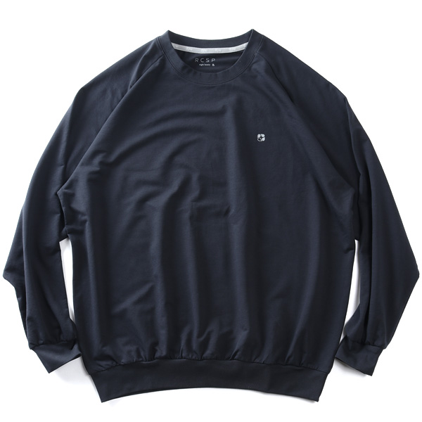 大きいサイズ メンズ RCSP リカサポ ストレッチ ミニ裏毛 上下セット 血行促進 春夏新作 216271h 【fre】_8