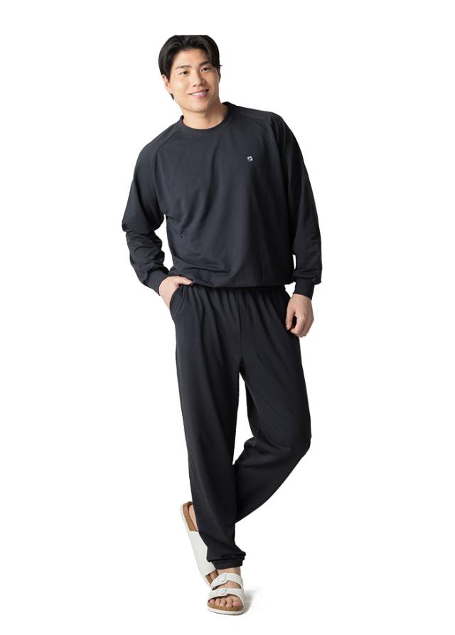 大きいサイズ メンズ RCSP リカサポ ストレッチ ミニ裏毛 上下セット 血行促進 春夏新作 216271h 【fre】_4
