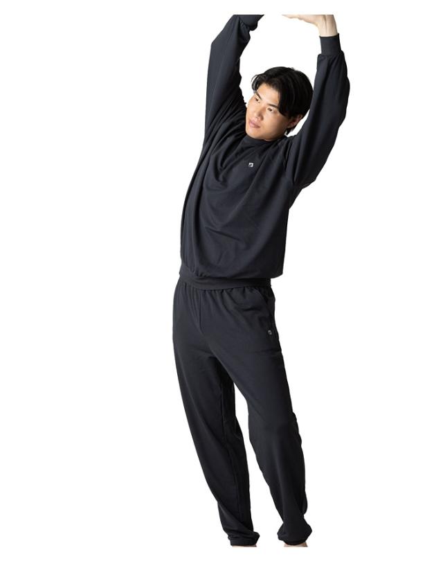 大きいサイズ メンズ RCSP リカサポ ストレッチ ミニ裏毛 上下セット 血行促進 春夏新作 216271h 【fre】_5