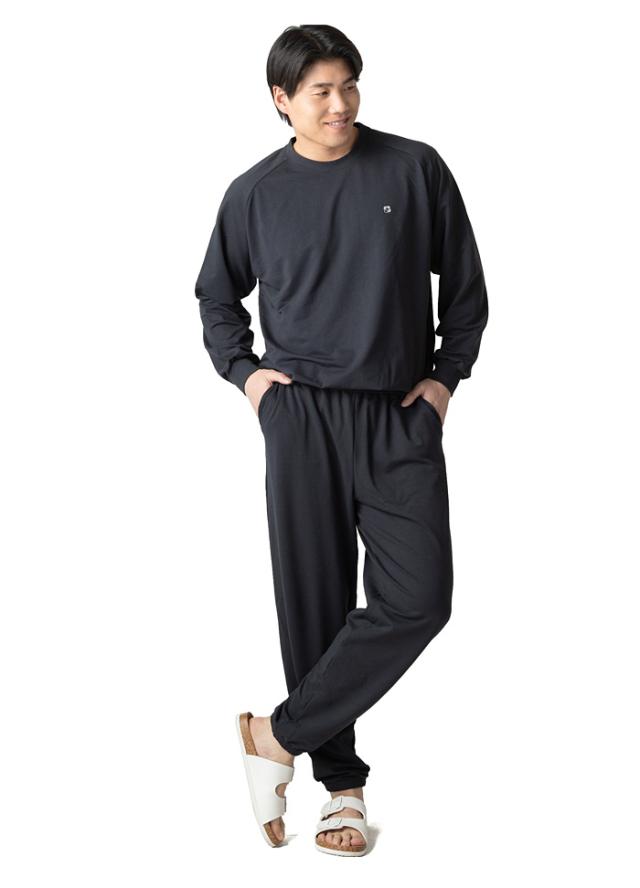 大きいサイズ メンズ RCSP リカサポ ストレッチ ミニ裏毛 上下セット 血行促進 春夏新作 216271h 【fre】_7