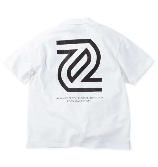 大きいサイズ メンズ SEVEN2 天竺 半袖 ポロシャツ ホワイト 1268-6211-1 3L 4L 5L 6L 8L