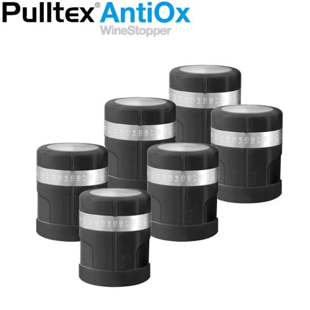 送料無料 プルテックス アンチ オックスお得な６個セット Pulltex AntiOx ワインストッパー