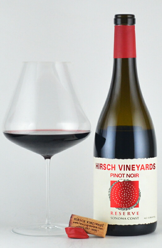 ハーシュ リザーブ エステート ピノノワール ソノマコースト 2019 Hirsch Vineyards Reserve Estate Pinot Noir カリフォルニアワイン