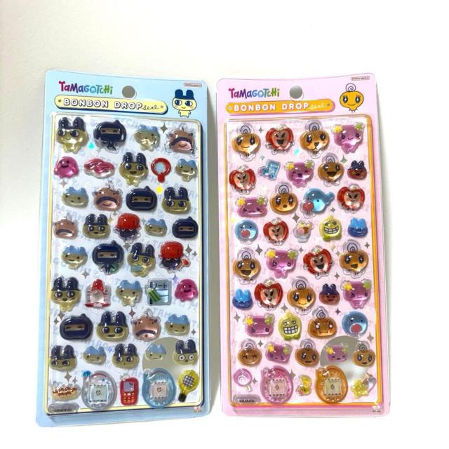 セット商品ボンボンドロップシール たまごっち4種（まめっち、めめっ