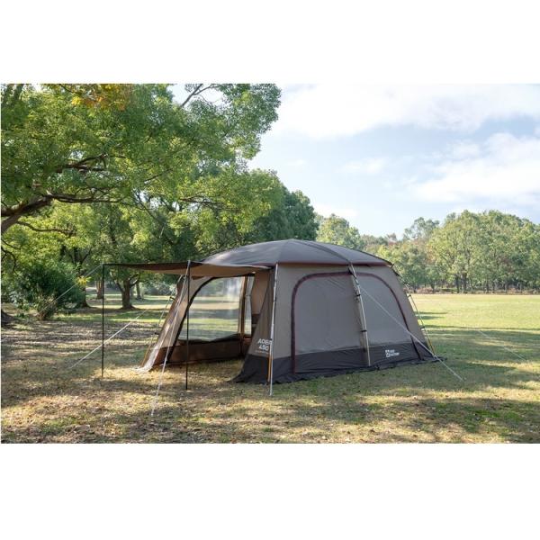 2Rスクリーンテント アオバ AOBA450R テントファクトリー 2ルーム 4〜5