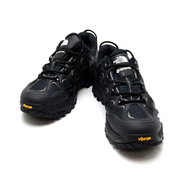 【楠本質店/元住吉】未使用品　ノースフェイス/THE NORTH FACE　ヘッジホッグ RVST ゴアテックス　Hedgehog?RVST?GTX　サイズ：US9(27.0cm)　型番：NF02541　ブラック　メンズ　スニーカー【中古】