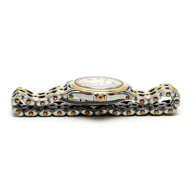 【楠本質店/元住吉】ショーメ　CHAUMET　アクィラ　SS/GF　ベゼル：K18YG　クオーツ　レディース　腕時計【中古】_6