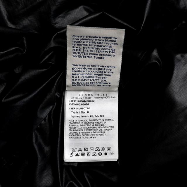 【楠本質店/元住吉】モンクレール　MONCLER　YSER　ダウンジャケット　ブラック　サイズ：0　レディース　アウター【中古】　_7