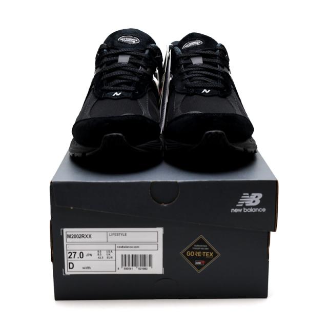 【楠本質店/元住吉】未使用品　ニューバランス　 new balance　ML2002RXX　ブラック　#US9.0(JP27.0cm)　メンズ　スニーカー　シューズ　靴　ゴアテックス【中古】