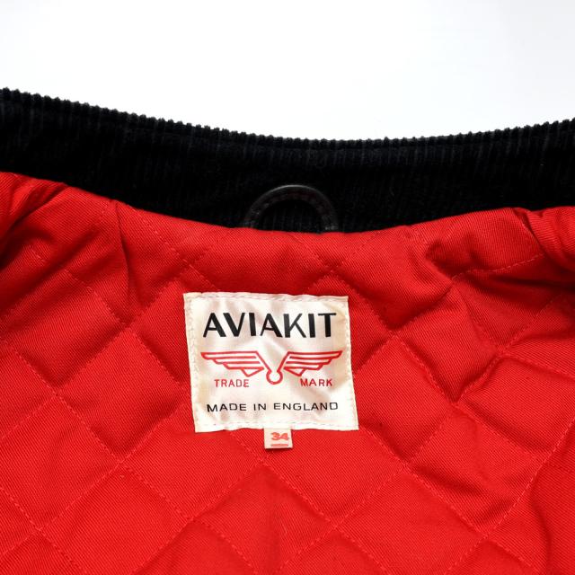 【楠本質店/元住吉】ルイスレザー　Lewis Leathers　ライダースジャケット　AVIAKIT　サイズ：34　レザー　革　メンズ　アウター【中古】_4