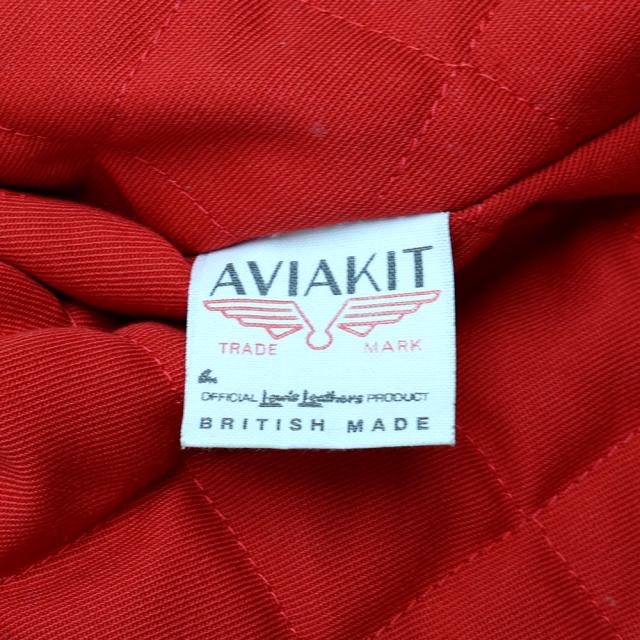 【楠本質店/元住吉】ルイスレザー　Lewis Leathers　ライダースジャケット　AVIAKIT　サイズ：34　レザー　革　メンズ　アウター【中古】_8