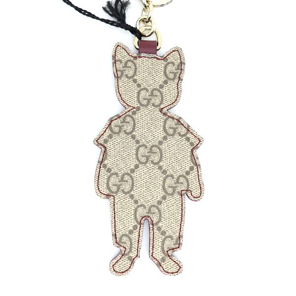 【楠本質店/元住吉】未使用　GUCCI/グッチ　ヒグチユウコ　キーチェーン　猫　Boris　箱付【中古】_2