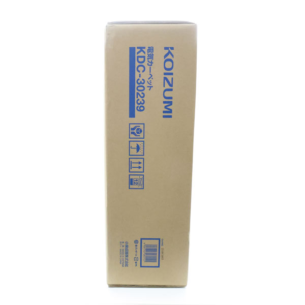 新品未使用KOIZUMI 電気カーペット 3畳 KDC-30239 カバー付き 楽天市場