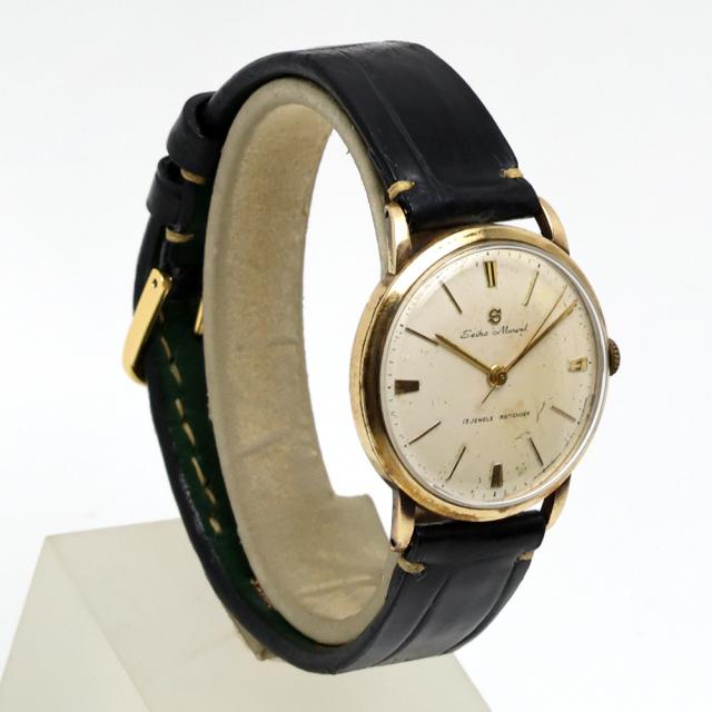 【楠本質店/元住吉】セイコー　マーベル　SEIKO MARVEL　19石　GF　ANTISHOCK　手巻　メンズ　腕時計　ヴィンテージウォッチ【中古】_1
