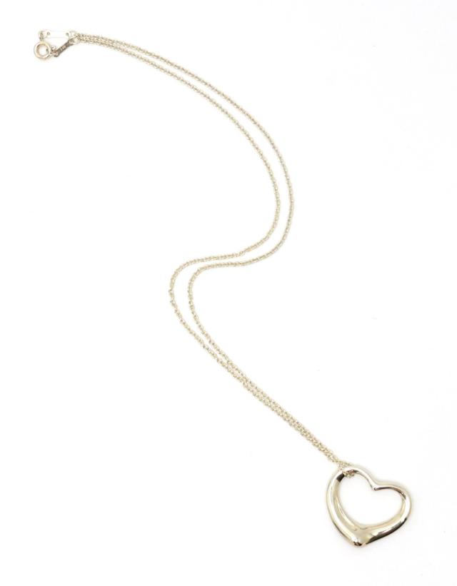 【楠本質店/元住吉】ティファニー/Tiffany&Co.　シルバー925　オープンハート ネックレス【中古】_12