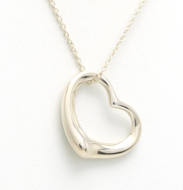 【楠本質店/元住吉】ティファニー/Tiffany&Co.　シルバー925　オープンハート ネックレス【中古】_1