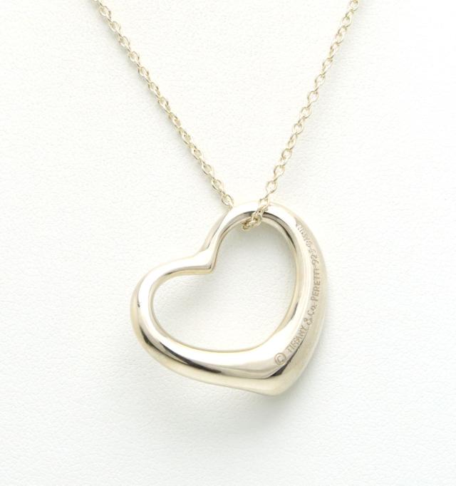 【楠本質店/元住吉】ティファニー/Tiffany&Co.　シルバー925　オープンハート ネックレス【中古】_3