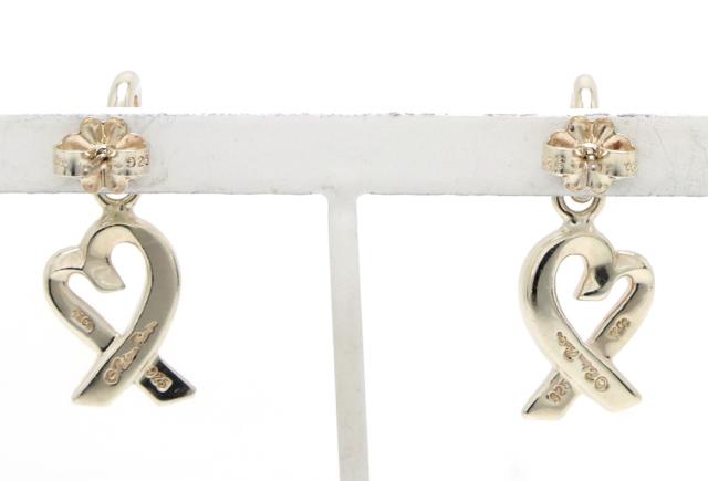 【楠本質店/元住吉】ティファニー/Tiffany&Co.　シルバー925　ラビングハート ピアス【中古】_1