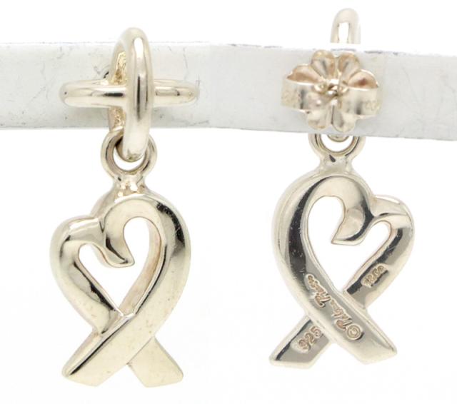 【楠本質店/元住吉】ティファニー/Tiffany&Co.　シルバー925　ラビングハート ピアス【中古】_2