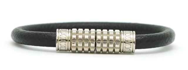 【楠本質店/元住吉】ルイヴィトン/LOUIS VUITTON　ブラスレ・ディジット　タイガ/ブラック×シルバー金具　M6629D【中古】_1