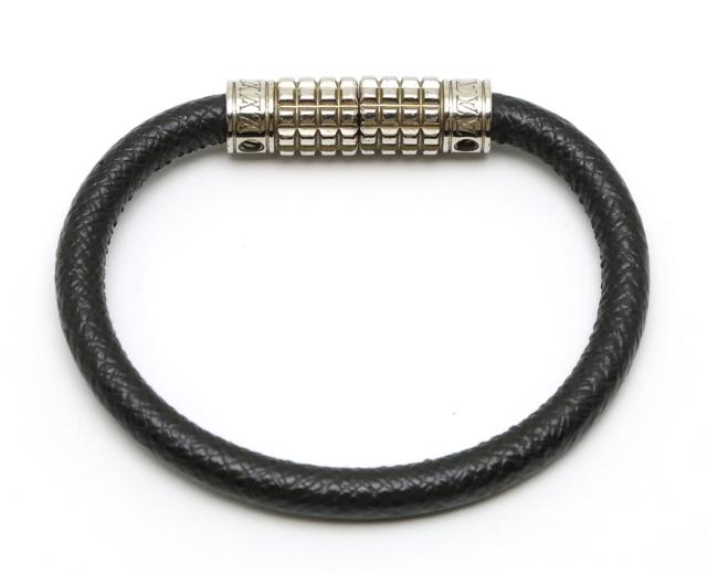 【楠本質店/元住吉】ルイヴィトン/LOUIS VUITTON　ブラスレ・ディジット　タイガ/ブラック×シルバー金具　M6629D【中古】_5