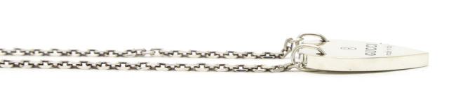 【楠本質店/元住吉】グッチ/GUCCI　シルバー925　トレードマーク ハート ネックレス【中古】_4