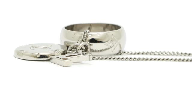 【楠本質店/元住吉】ルイヴィトン/LOUIS VUITTON　メタル　リングネックレス モノグラム　M62485【中古】_7