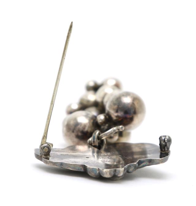 【楠本質店/元住吉】ジョージ ジェンセン/GEORG JENSEN　シルバー925　ぶどう ブローチ　217B【中古】_11