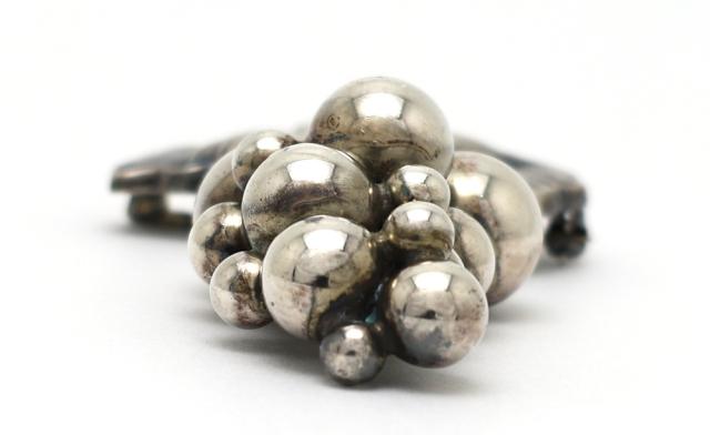 【楠本質店/元住吉】ジョージ ジェンセン/GEORG JENSEN　シルバー925　ぶどう ブローチ　217B【中古】_5