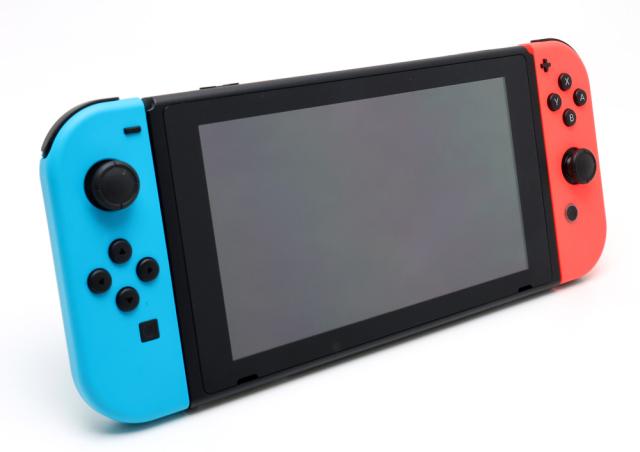 【楠本質店/元住吉】任天堂　Nintendo Switch　Joy-Con(L)ネオンブルー/(R)ネオンレッド　HAD-S-KABAH【中古】_1